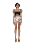Jennie Skirt with Shell Belt