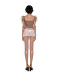 Jennie Skirt with Shell Belt