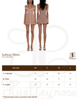 Isabeau Dress - Brown