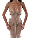 Isla Dress - Brown