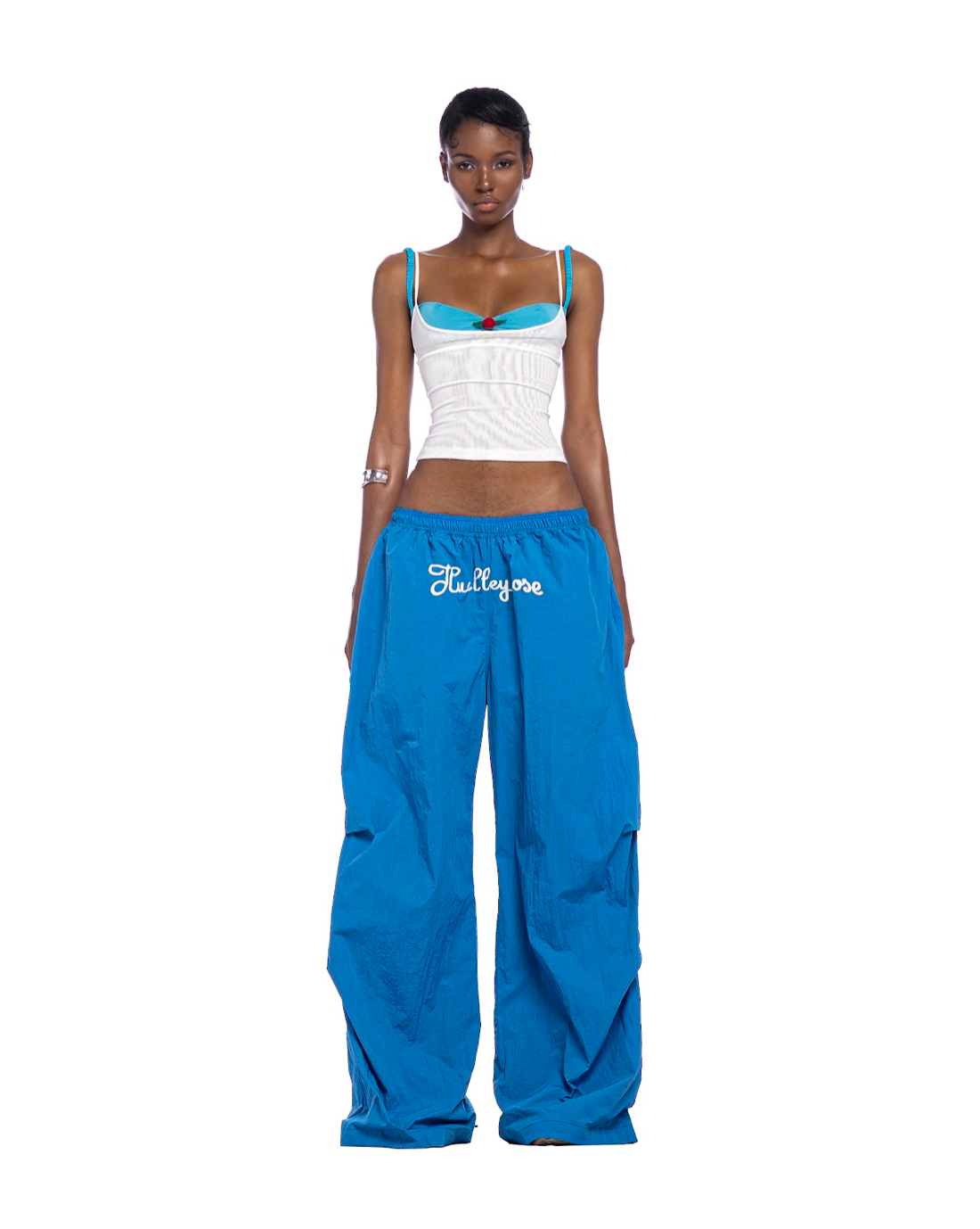 パンツ andwang PURE pants blue HR B PANTS - Blue – Huelleyrose