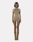Stormi Bodysuit - Beige