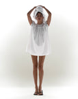 DELPHINE DRESS - WHITE