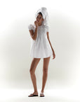 DELPHINE DRESS - WHITE