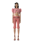 Rhoda Gingham Capri Pants