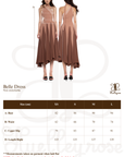 Belle Dress with Flower Pin
