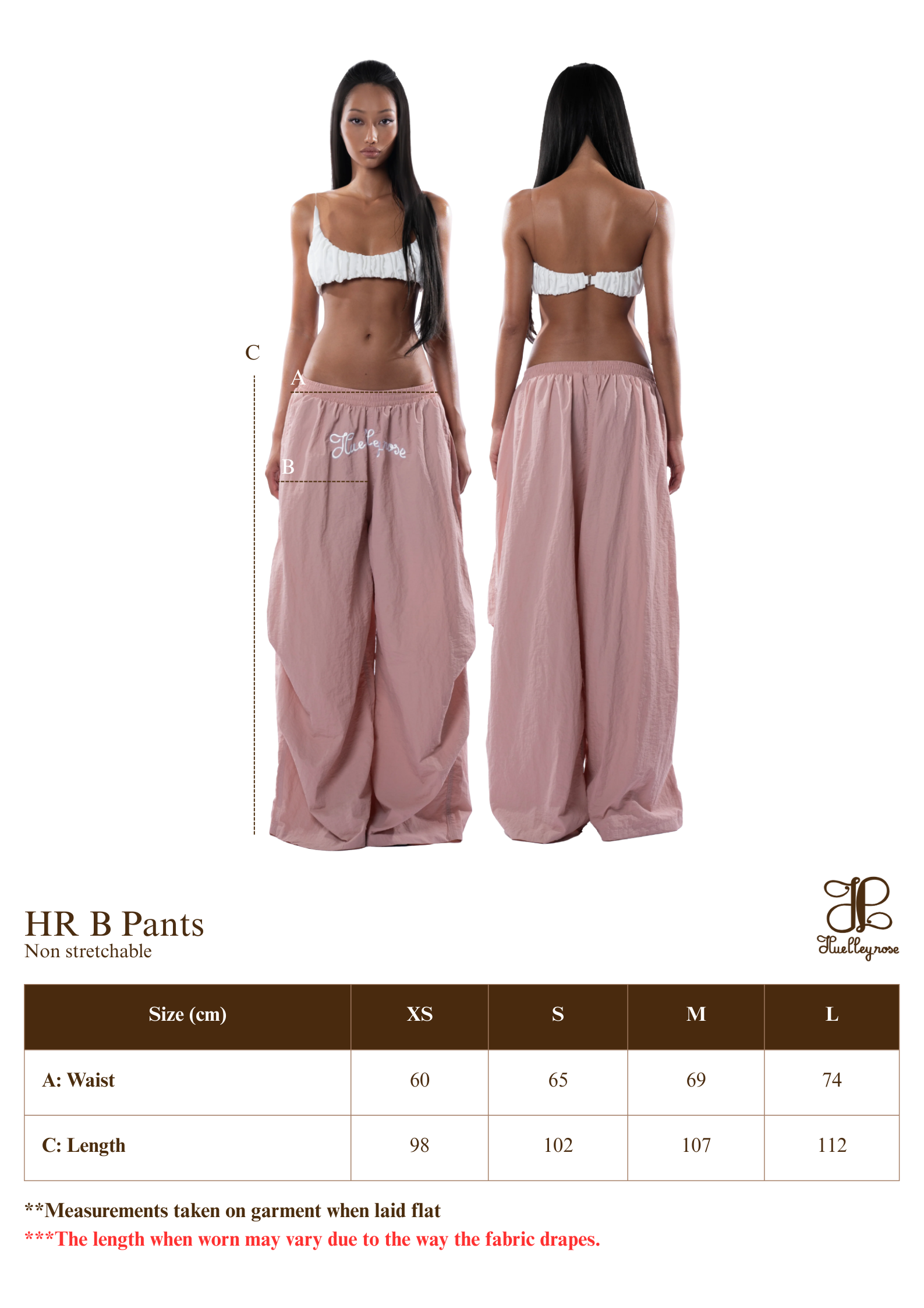HR B Pants - Pink