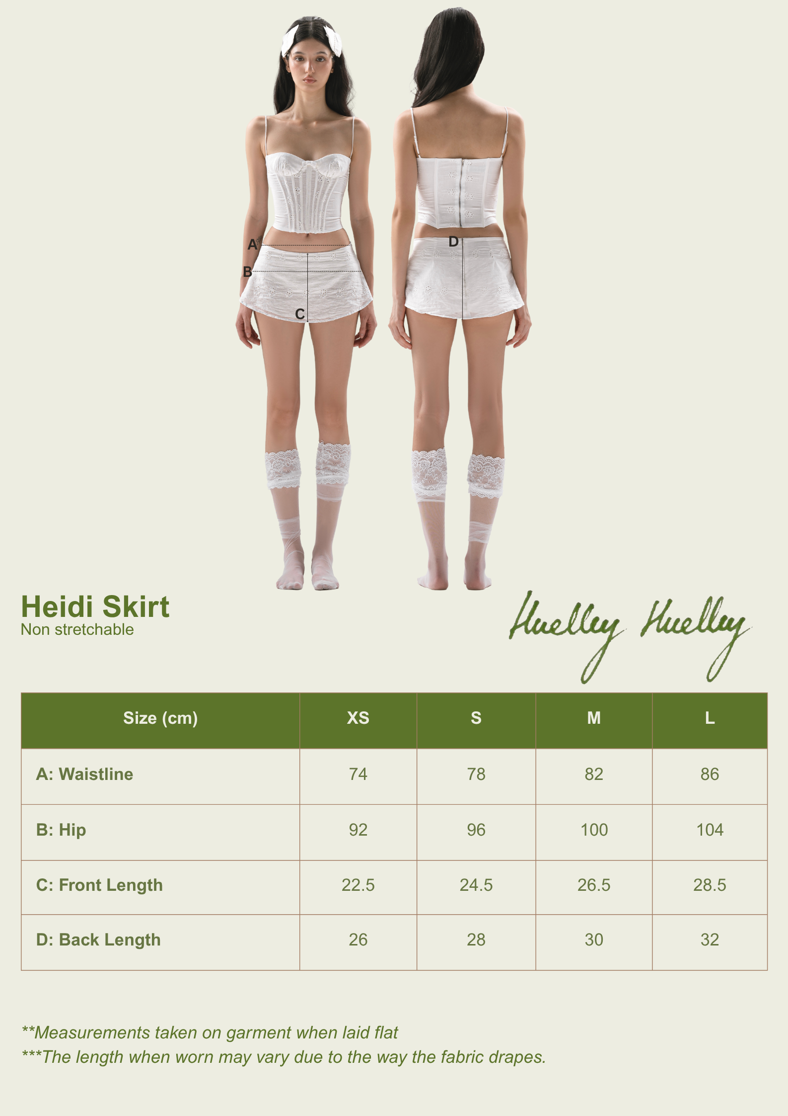Heidi Mini Skirts