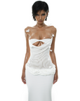 Sok Vy Dress - White