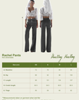 Rachel Pants with Tassel & Metal Logo Accesories
