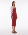 BURN 001 DRESS - RED