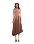Belle Dress with Flower Pin