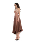 Belle Dress with Flower Pin
