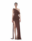 Natalie Dress - Brown