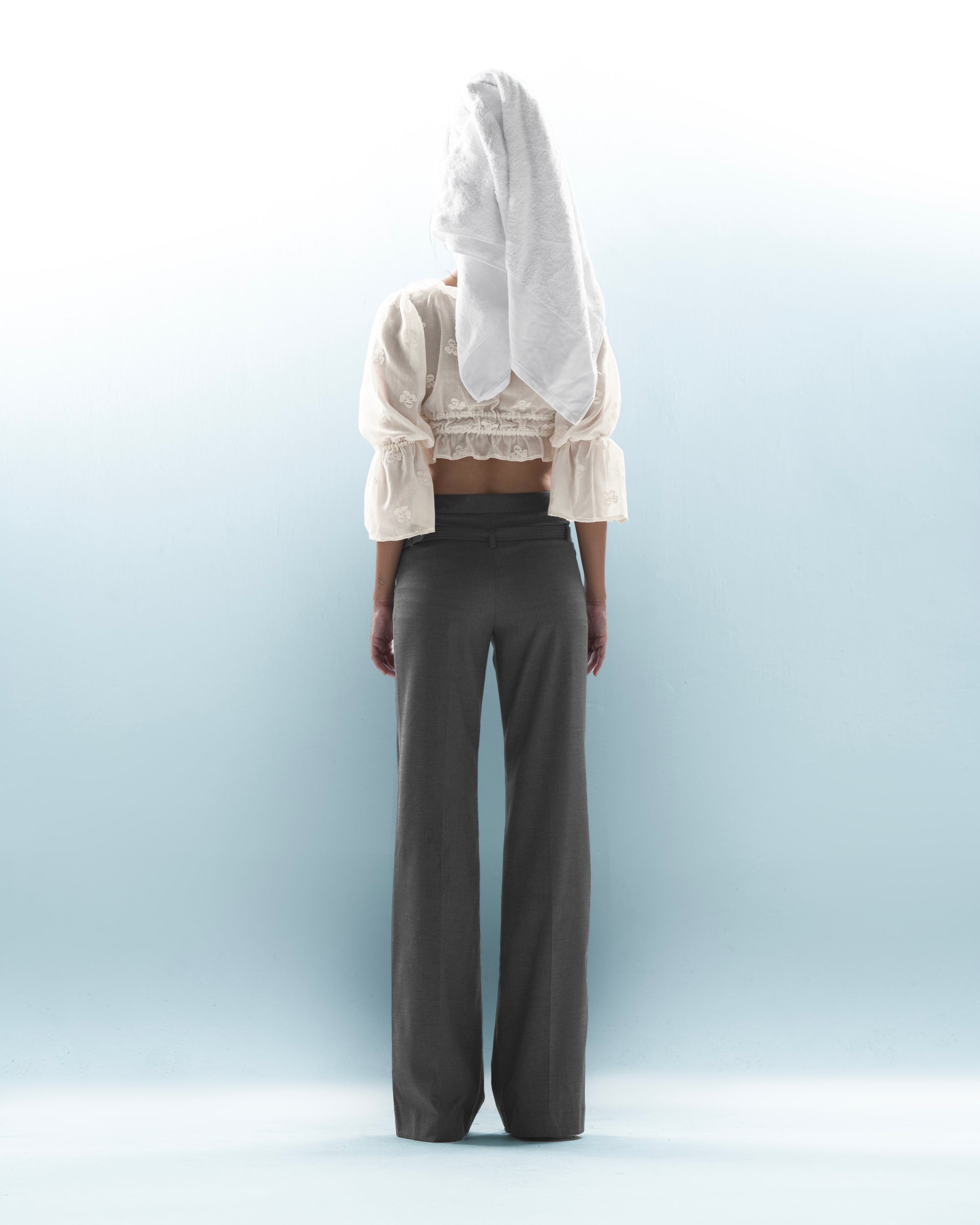Rachel Pants with Tassel &amp; Metal Logo Accesories