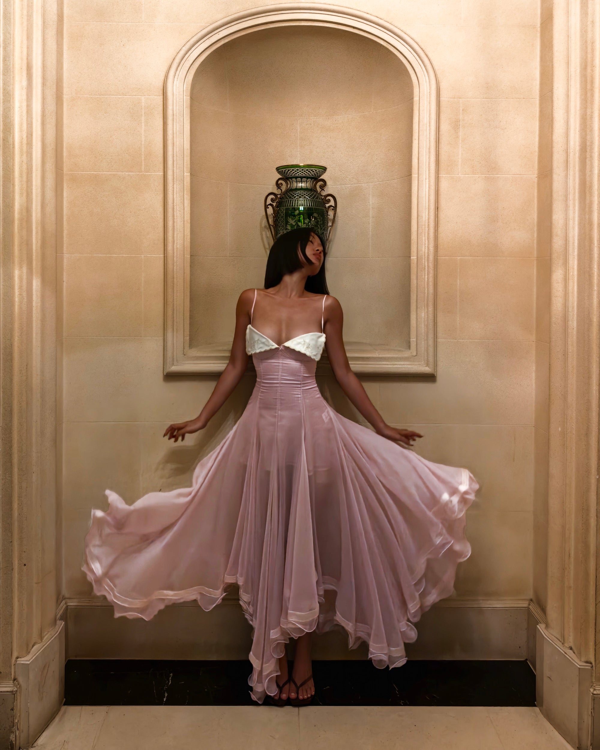 LIANE DRESS - PINK
