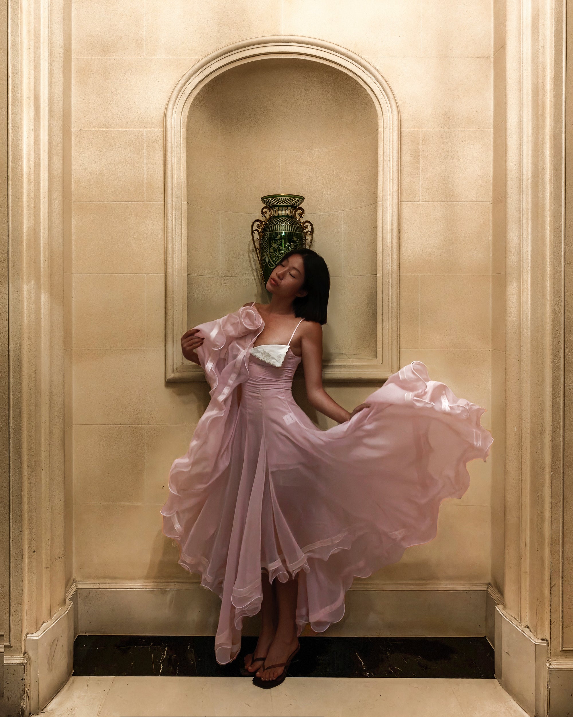 LIANE DRESS - PINK