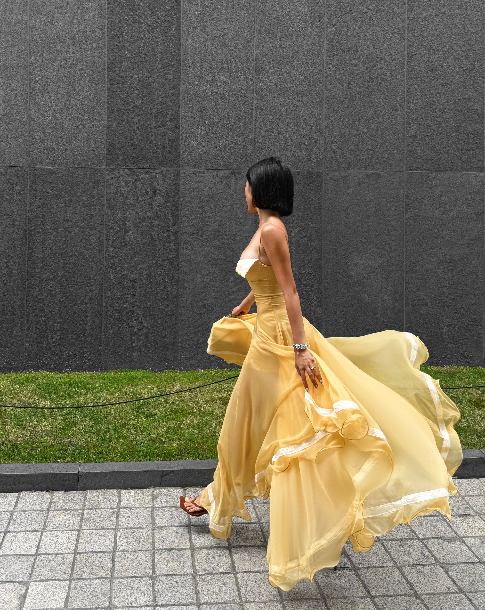 LIANE DRESS - YELLOW