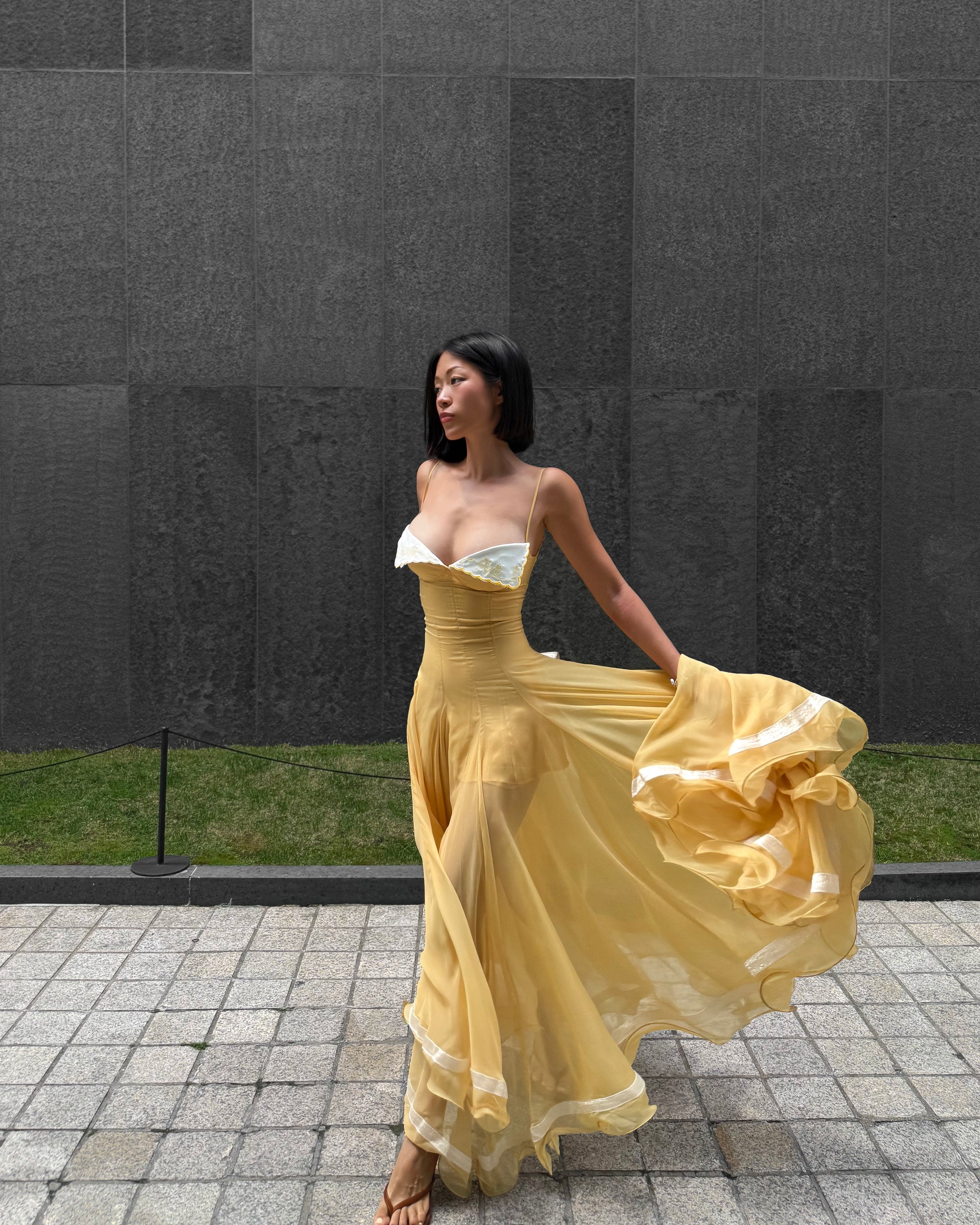 LIANE DRESS - YELLOW