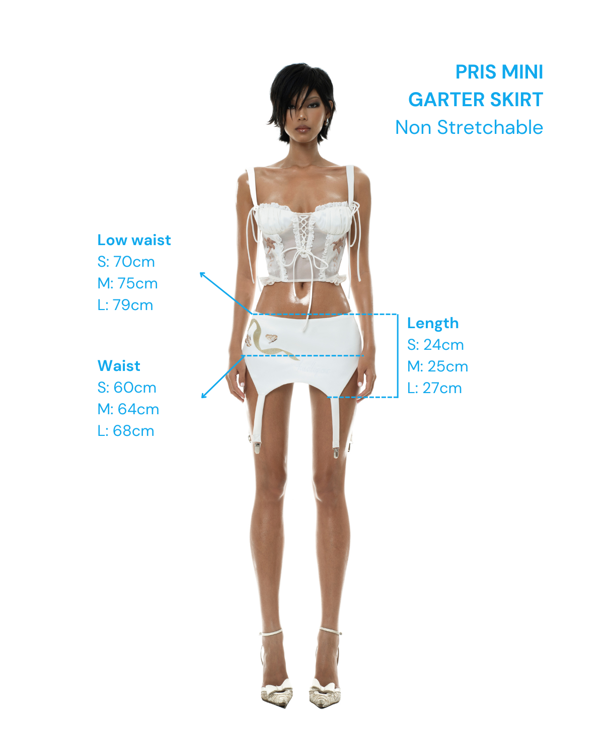 Pris Mini Garter Skirt