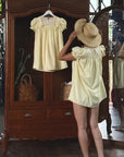 DELPHINE DRESS - YELLOW