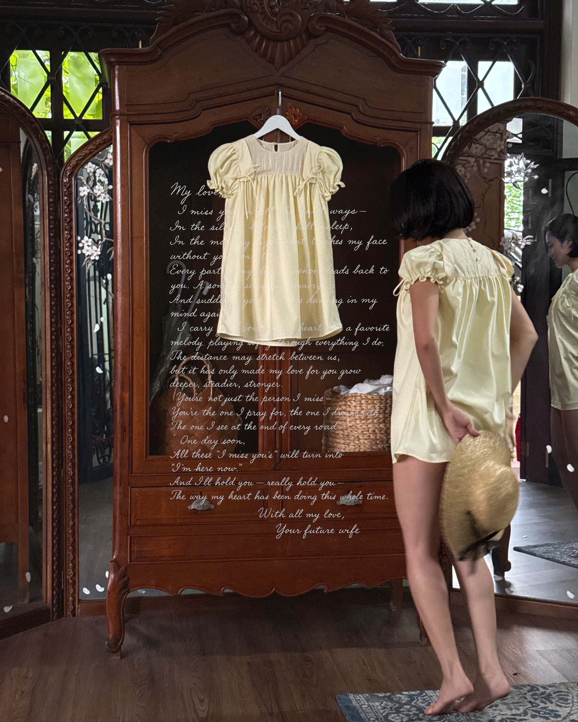 DELPHINE DRESS - YELLOW